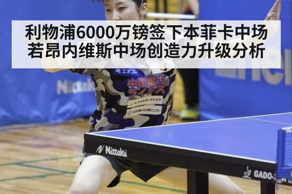 利物浦6000万镑签下本菲卡中场若昂内维斯中场创造力升级分析